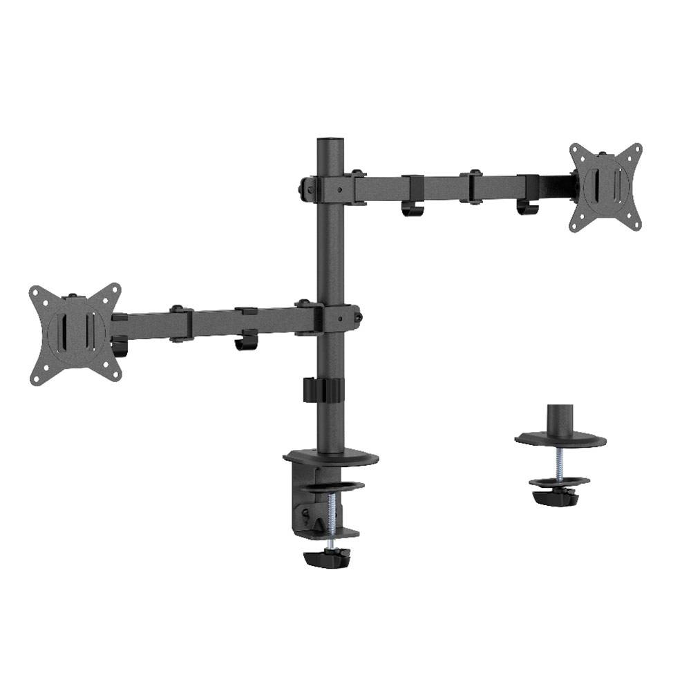 Suporte Mesa Duplo p/ Monitor Gembird Ajustável 17" - 32"