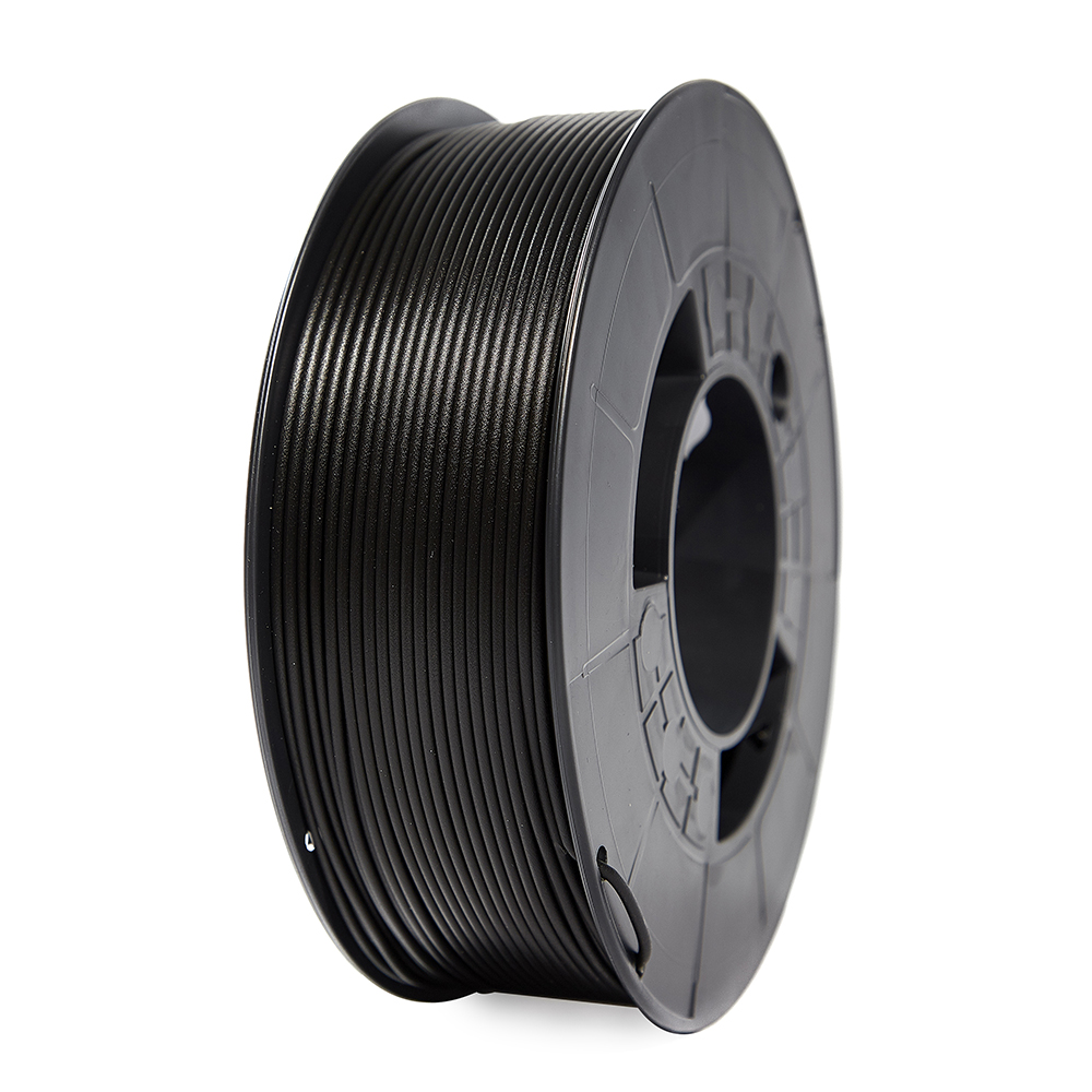 Filamento de Impressão 3D em PLA 1,75mm Bobina 1Kg Preto