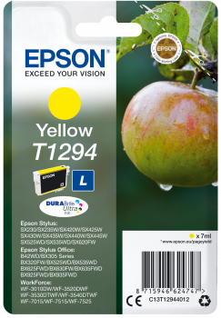 Tinteiro Epson T1294 Amarelo Original Série Maça (C13T12944012)