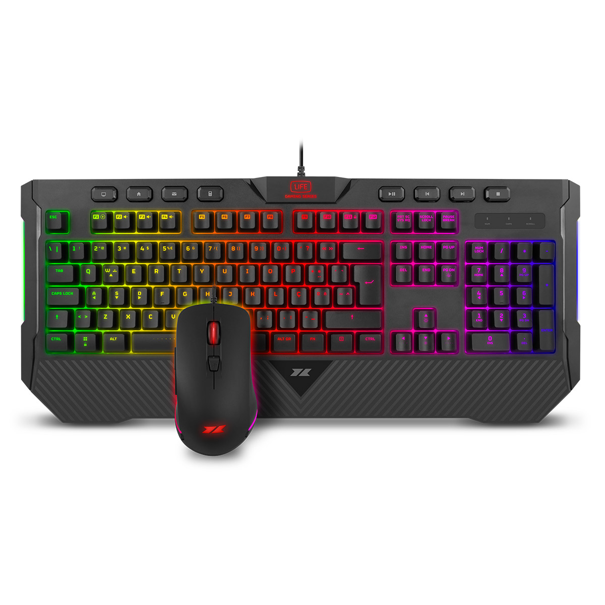 Teclado + Rato 1Life spike combo (PT)