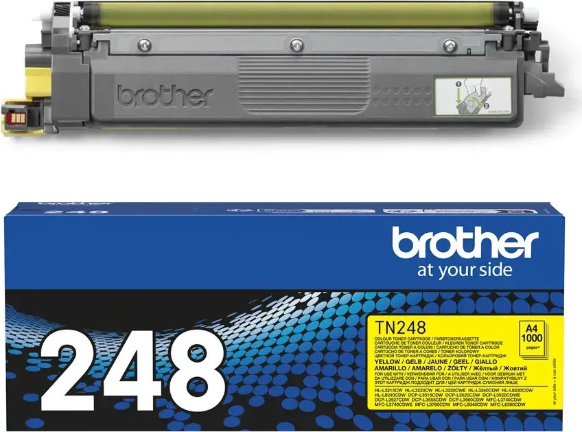 Toner Brother Original TN-248Y amarelo
