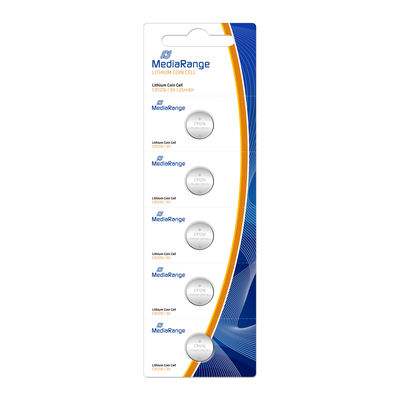 Pilhas de Lítio MediaRange Cell | CR1216 3V - Pack5