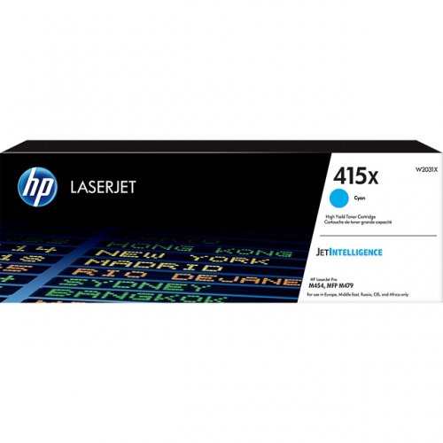 Toner HP LaserJet Original 415X Azul (W2031X)