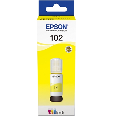 Recarga de Tinta 102 Original Epson Amarelo (C13T03R440)
