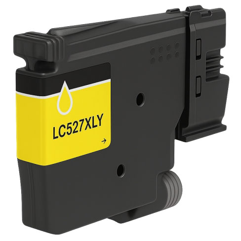 Tinteiro Brother Compatível LC527XLY  Amarelo