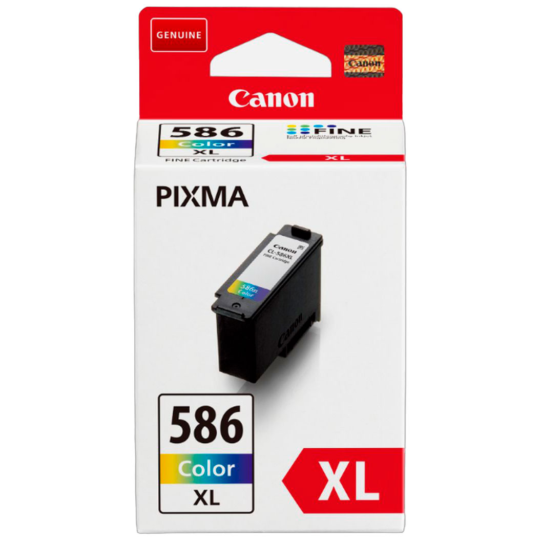 Tinteiro Canon CL-586 XL Original Tricolor