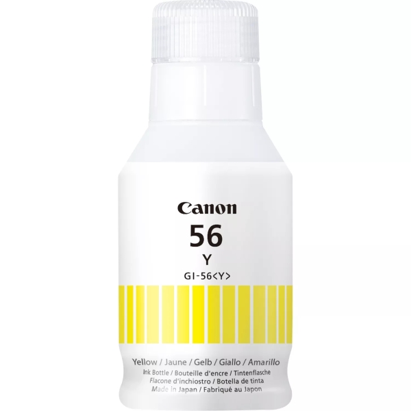 Tinta Canon GI-56Y Original Amarelo (4432C001)