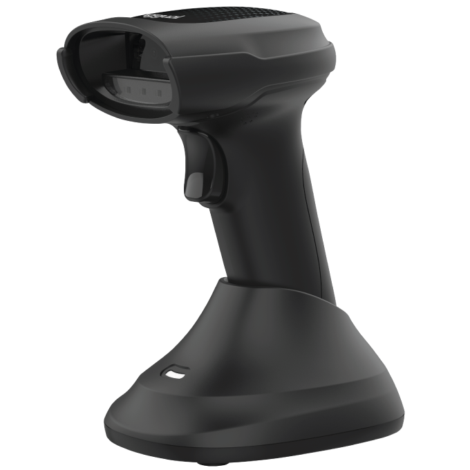 Leitor de Códigos de Barra Iggual 2D Bluetooth 2.4G Base