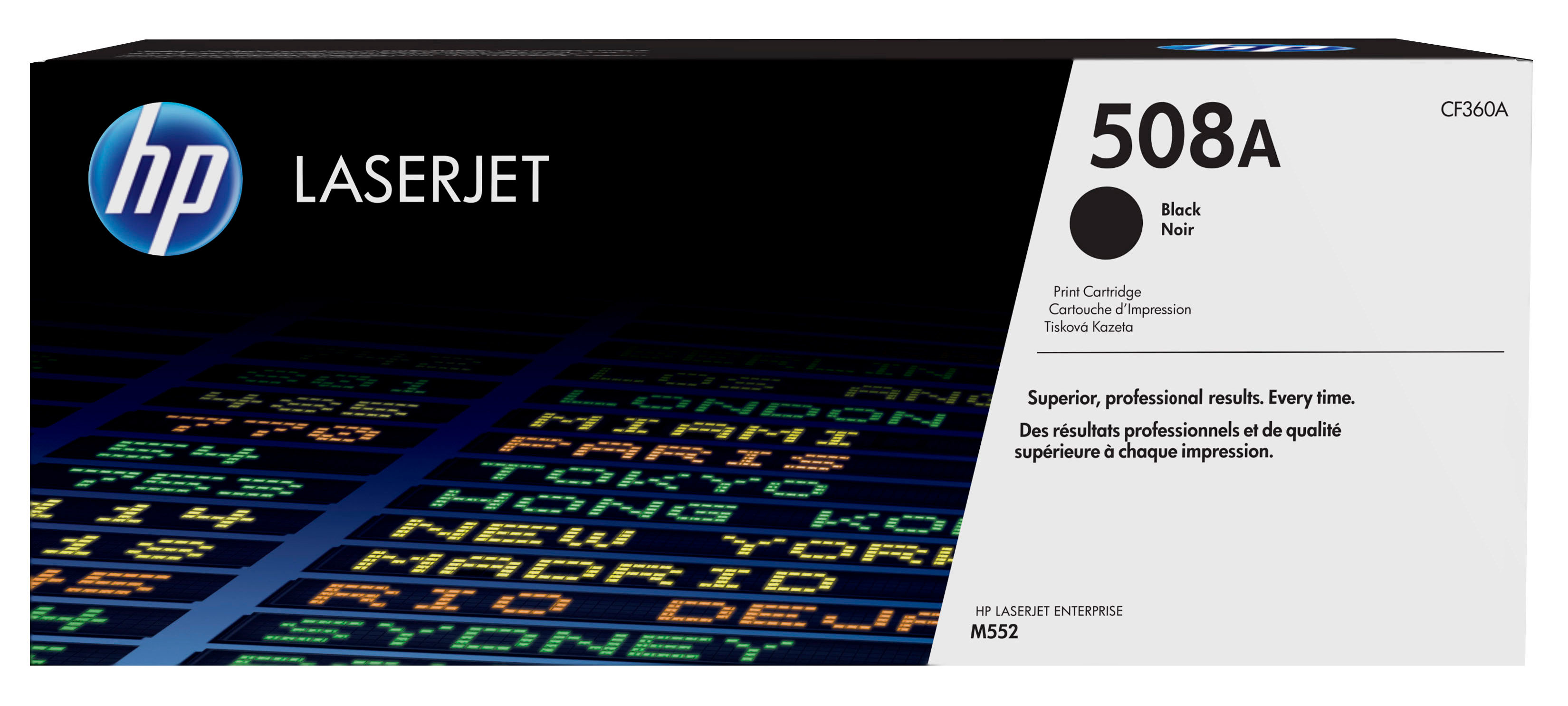 Toner HP LaserJet Original 508A Preto (CF360A)