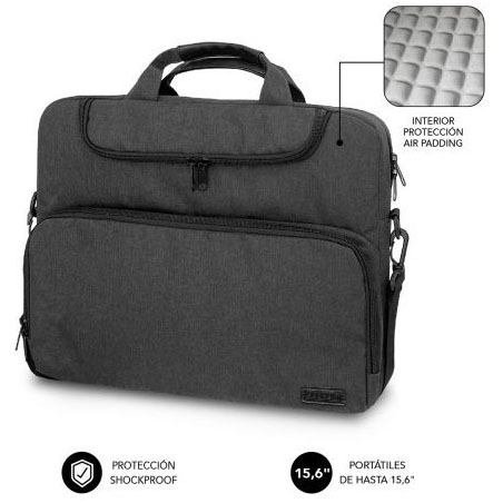 Mala Portátil 15.6" Subblim Air Padding Preta