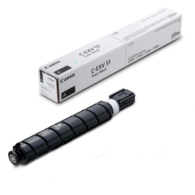 Toner Canon Original C-EXV 51 BK Preto (0481C002)