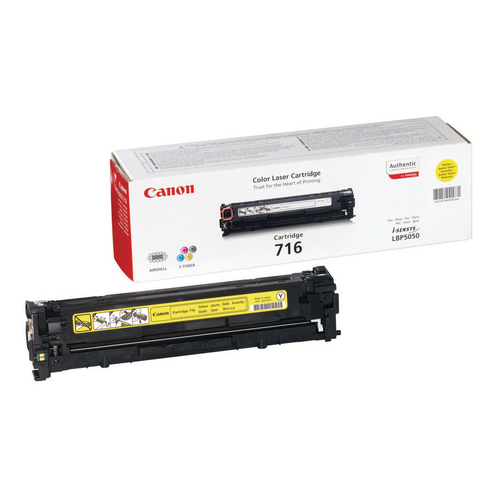 Toner Canon Original 716 Amarelo (1977B002)