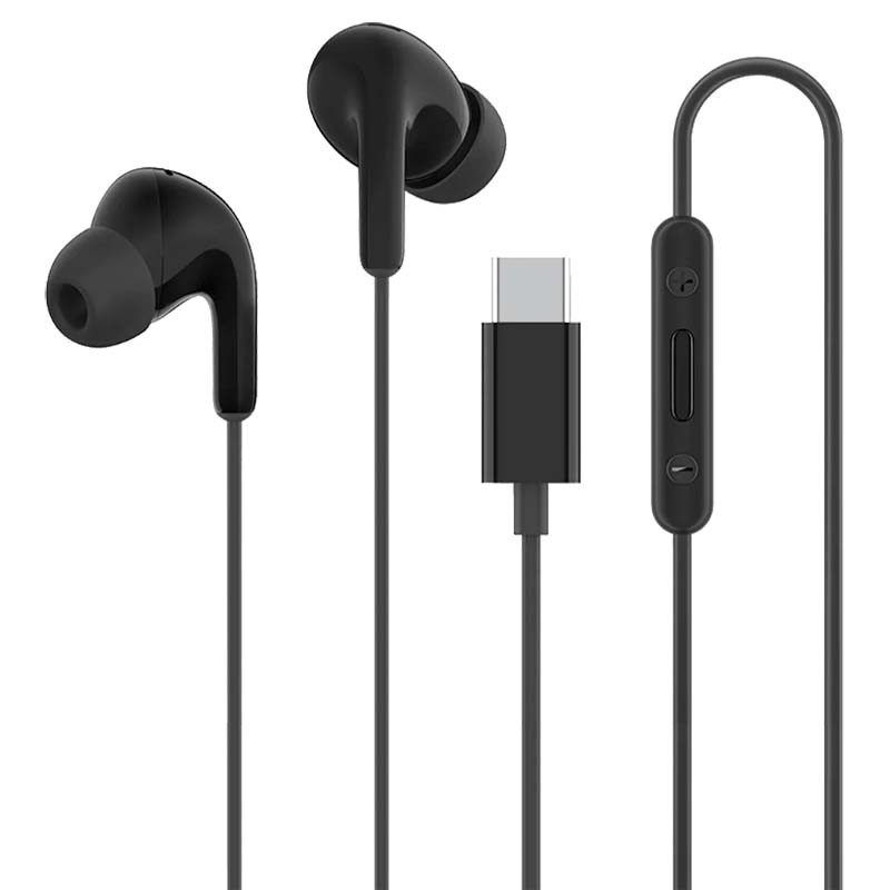 Auriculares Xiaomi Mi Dual Driver Earphones USB-C Pretos