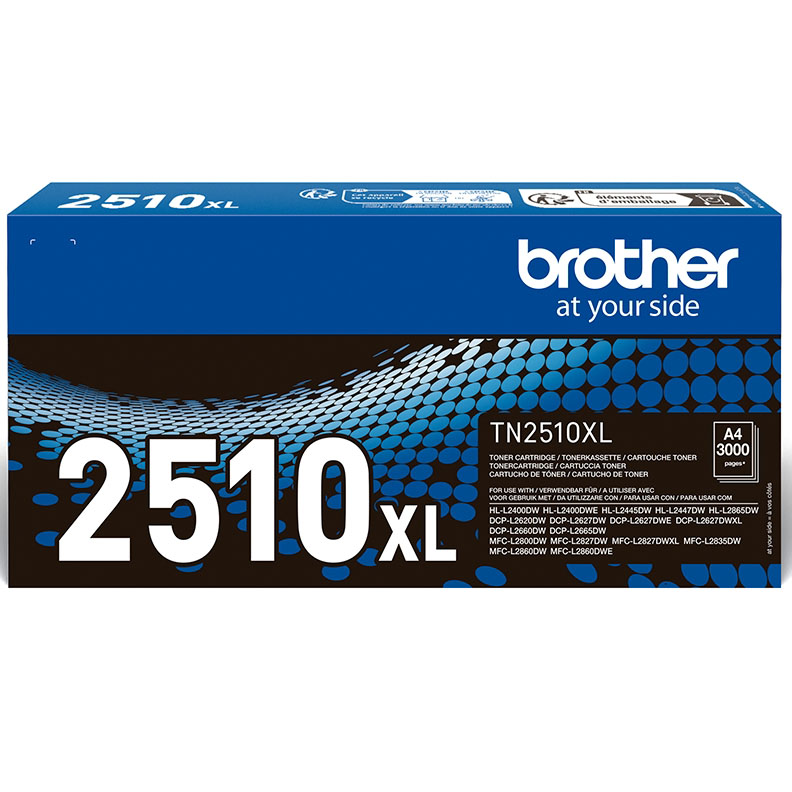 Toner Brother Original TN-2510 XL Preto