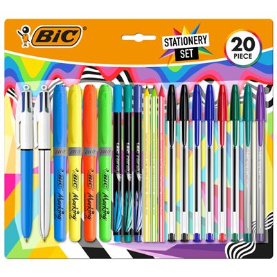 BIC Stationary Set 20 Peças