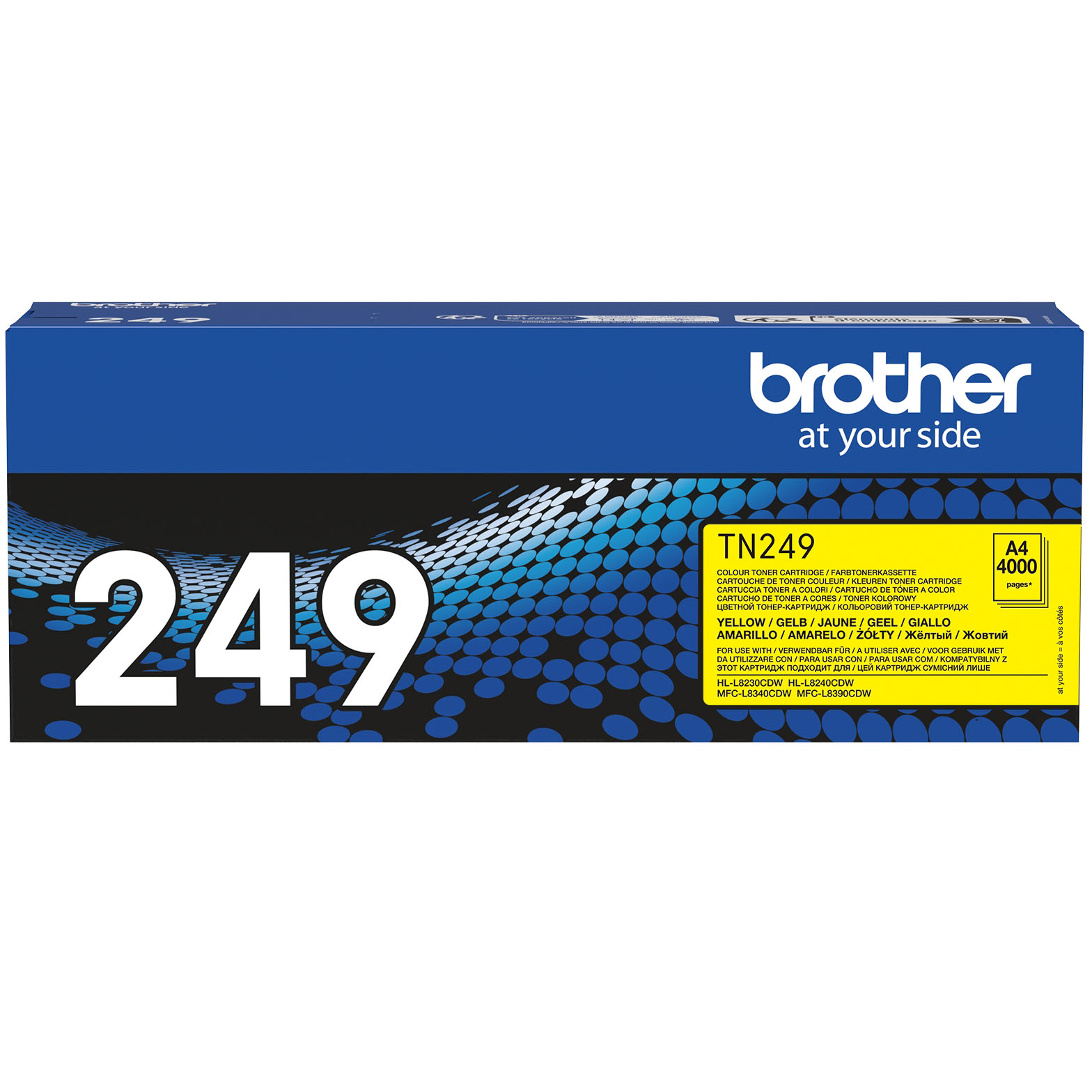 Toner Brother Original TN-249Y Amarelo