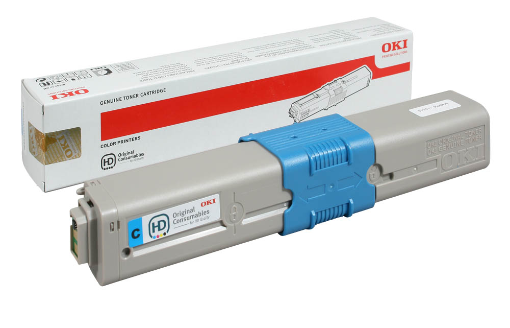 Toner Oki Original C310 / C330 / C510 / C530 Azul