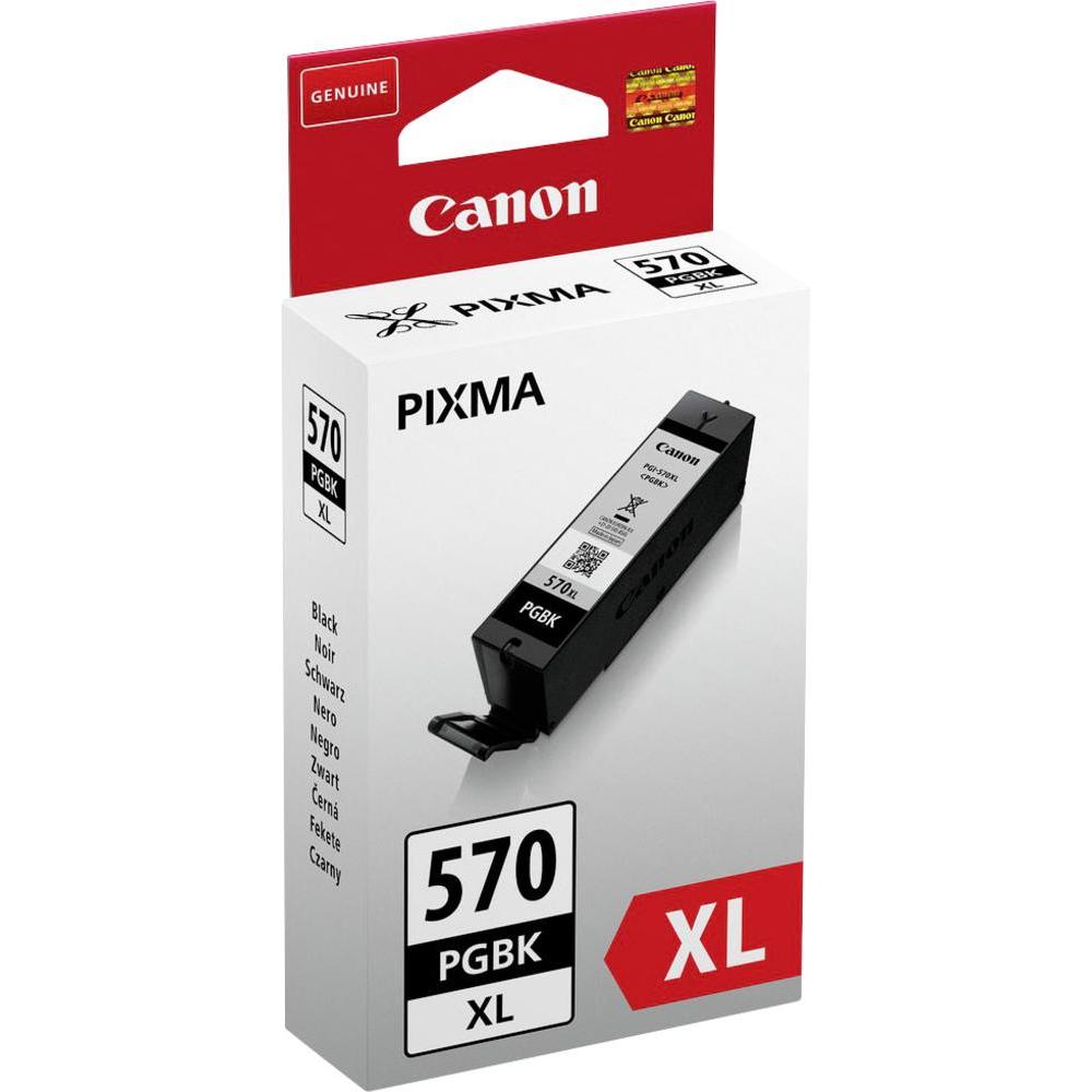 Tinteiro Canon PGI-570 BK XL Preto Original (0318C001)