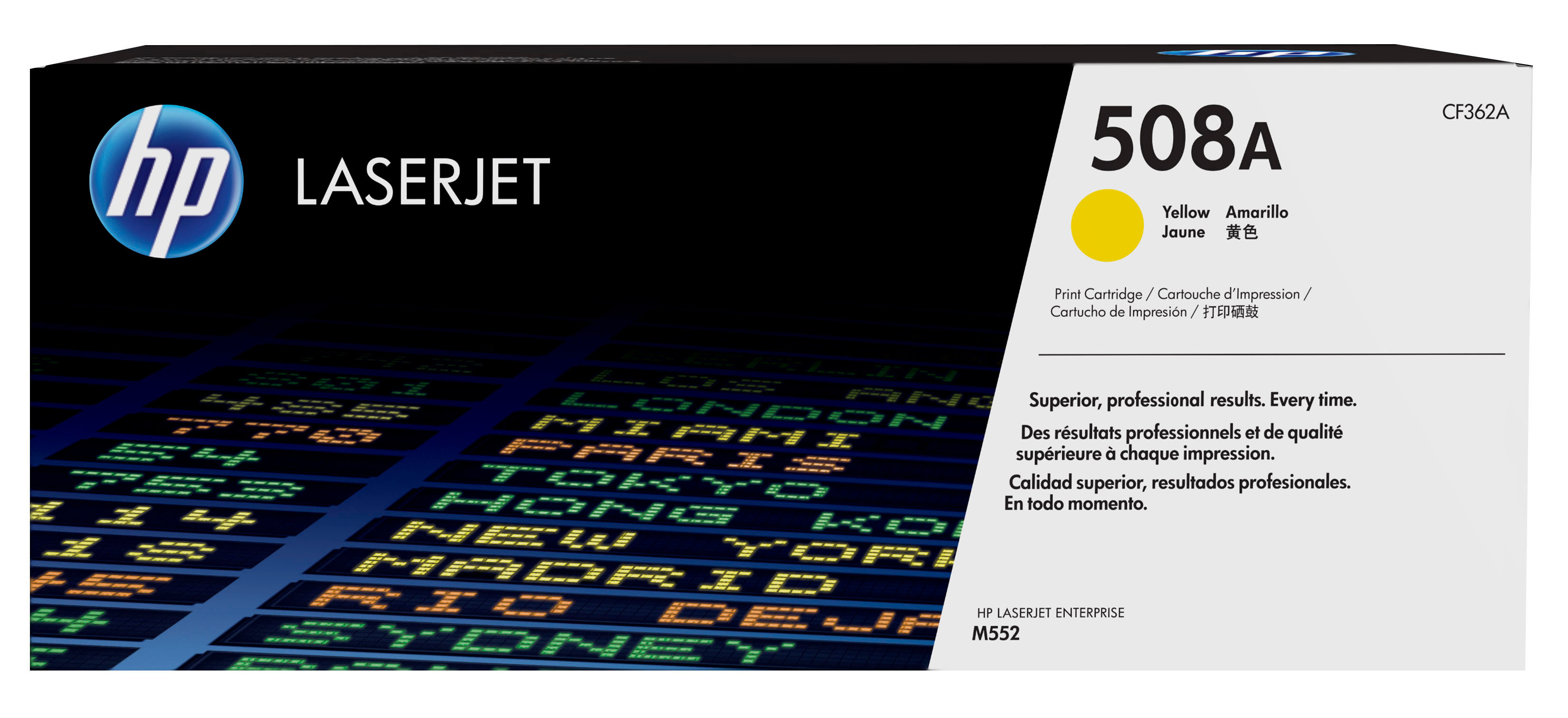 Toner HP LaserJet Original 508A  Amarelo (CF362A)