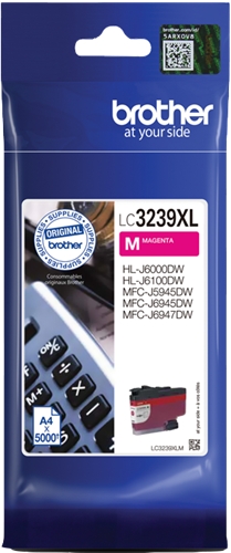 Tinteiro Brother Original LC3239 XL Magenta (LC3239XLM)