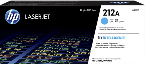 Toner HP LaserJet Original 212A  Azul (W2121A)