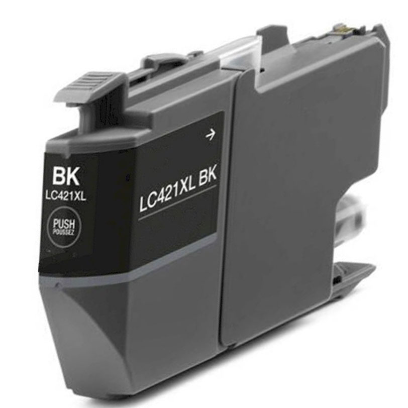 Tinteiro Brother Compatível LC421XLBK Preto
