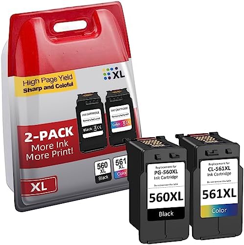Conjunto 2 Tinteiros Canon PG-560XL / CL-561XL Original (3712C008)