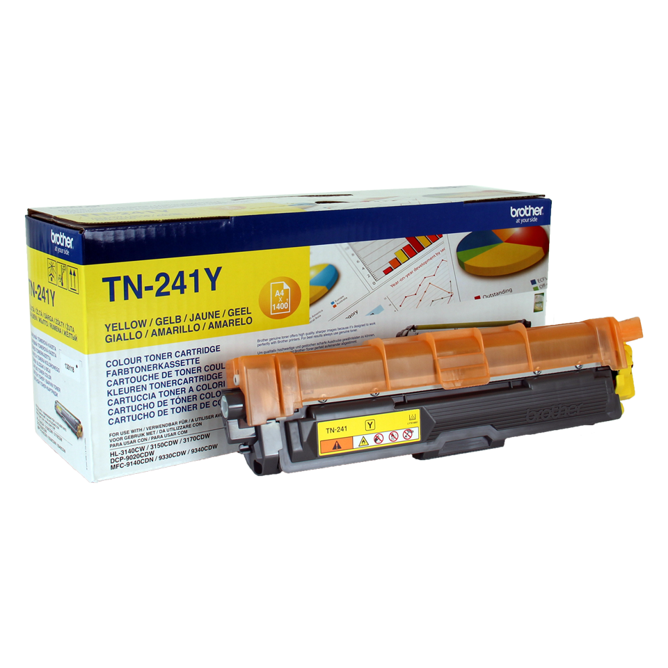 Toner Brother Original TN-241Y Amarelo