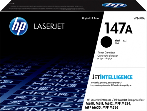 Toner HP Laserjet Original 147A Preto (W1470A)