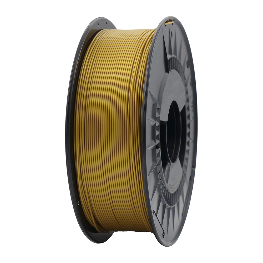 Filamento de Impressão 3D em PLA 1,75mm Bobina 1Kg Ouro