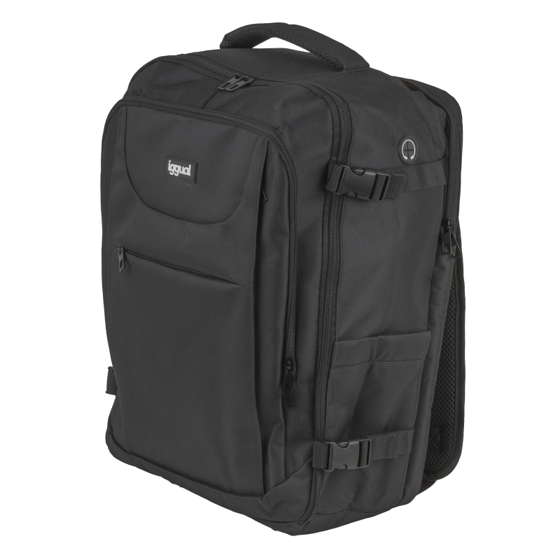 Mochila Iggual Portátil 15.6" até 17" Voyage Pro Tech Preto