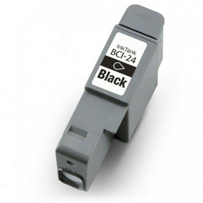 Tinteiro Canon Compatível BCI-24 / BCI-21 Preto