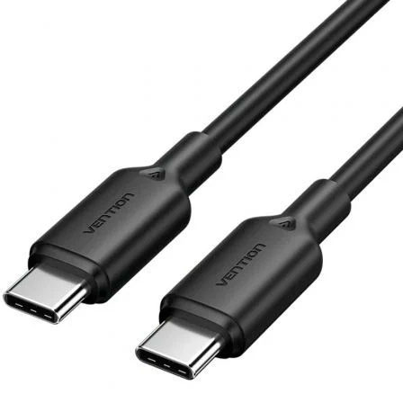 Cabo USB Tipo-C Vention até 60W 480Mbps 2 Metros Preto