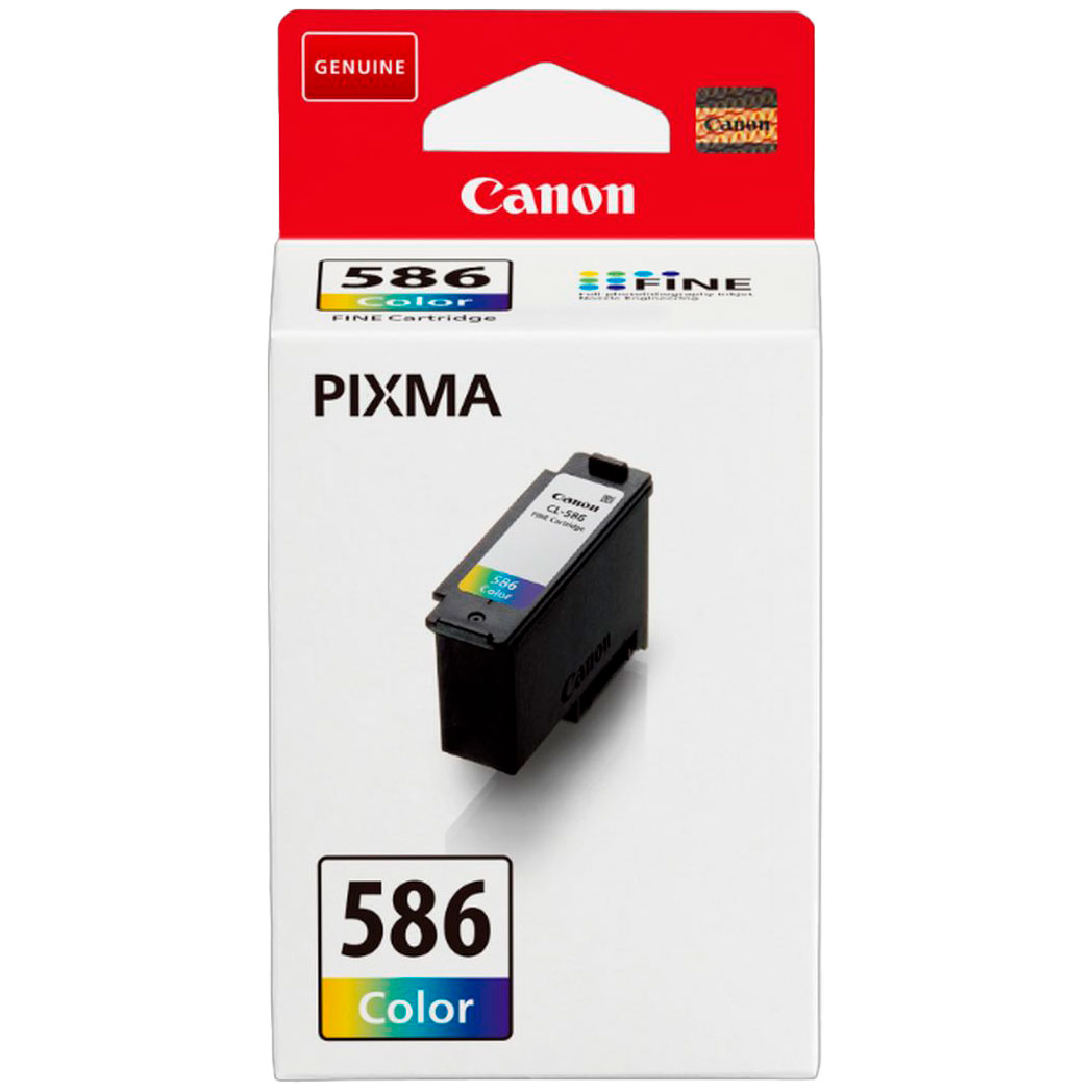 Tinteiro Canon CL-586 Original Tricolor