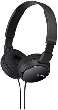 Auscultadores Sony MDR-ZX110B Jack 3.5 Pretos