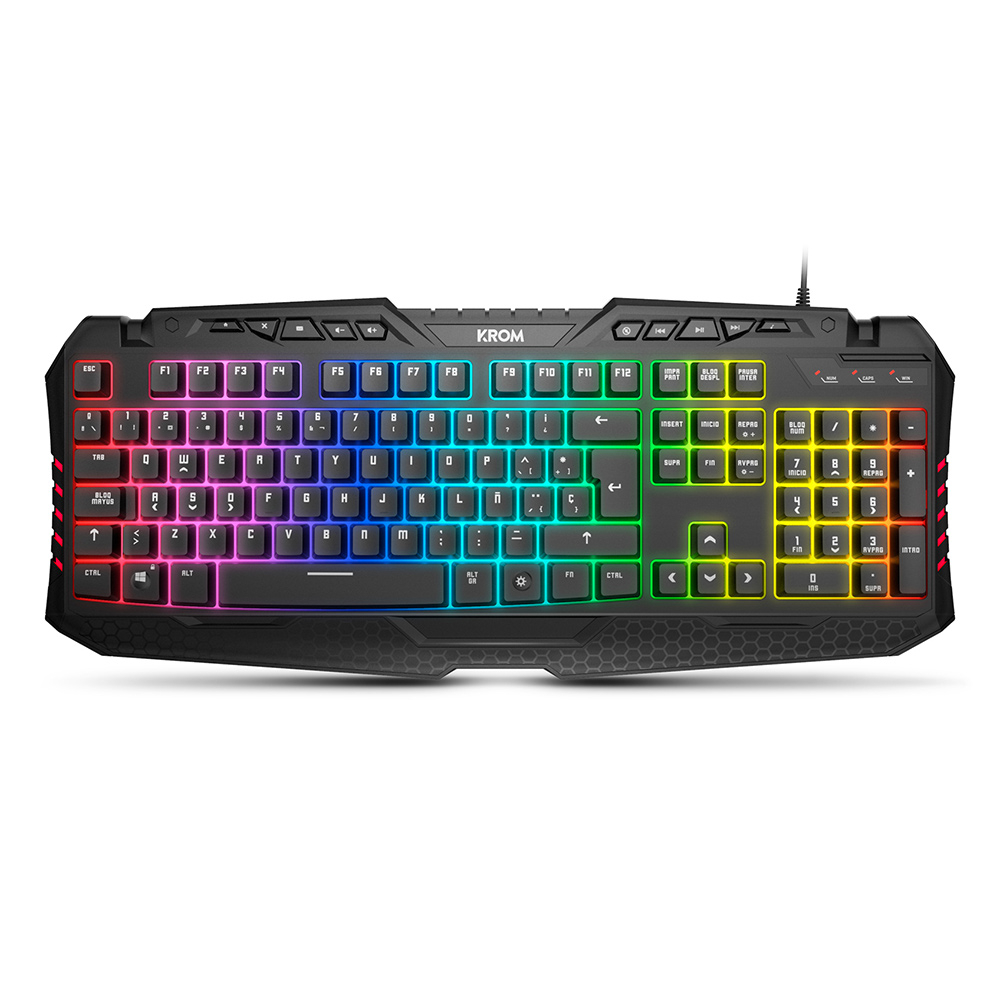 Teclado Krom Kyra RGB Gaming (PT)