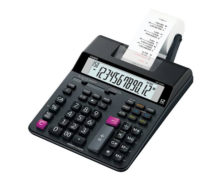 Calculadora de Secretária Casio HR150RCE 12 Dígitos Ink
