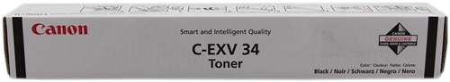 Toner Canon Original C-EXV 34 BK Preto (3782B002)