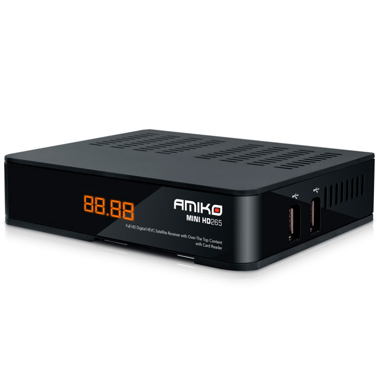 Receptor Satélite Amiko Mini HD265 WiFi SAT