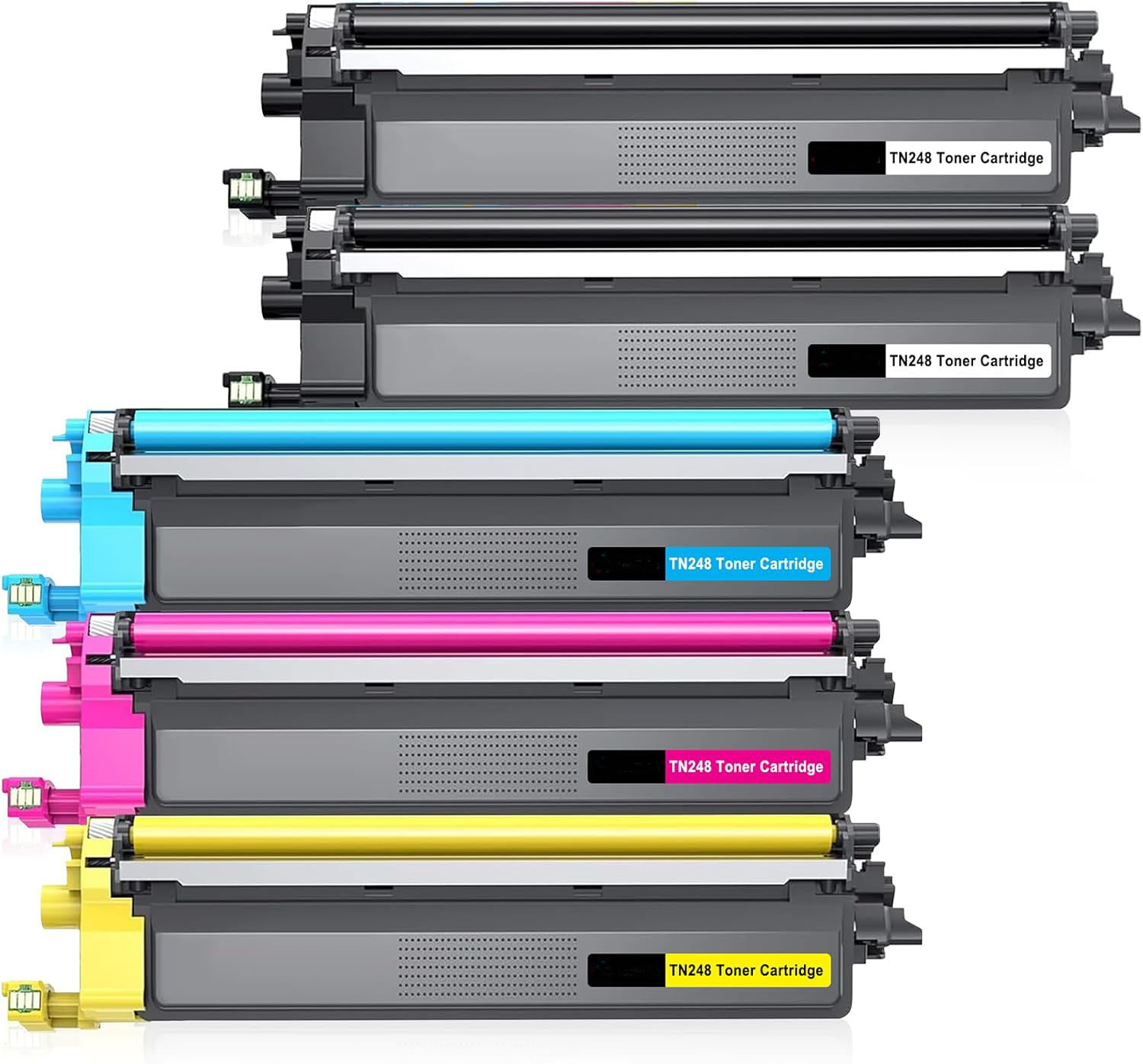 Pack 5 Toners Brother TN-248CMYK XL Compatíveis