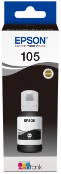 Recarga de Tinta 105 Pigmentada Original Epson Preto (C13T00Q140)
