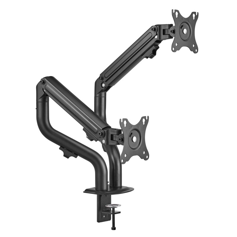 Suporte Duplo Monitor Mesa Iggual SPMP02 17-32" Pro
