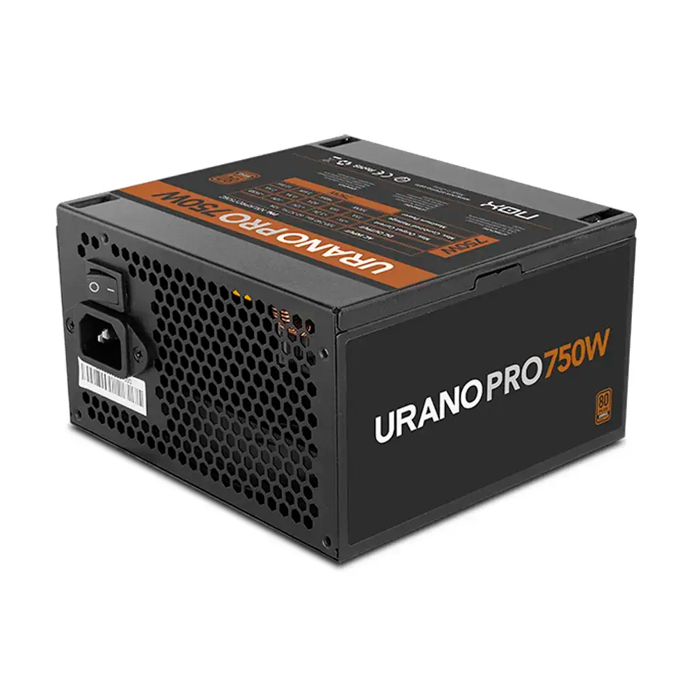 Fonte Nox Urano PRO 750W 80 Plus Bronze Preta