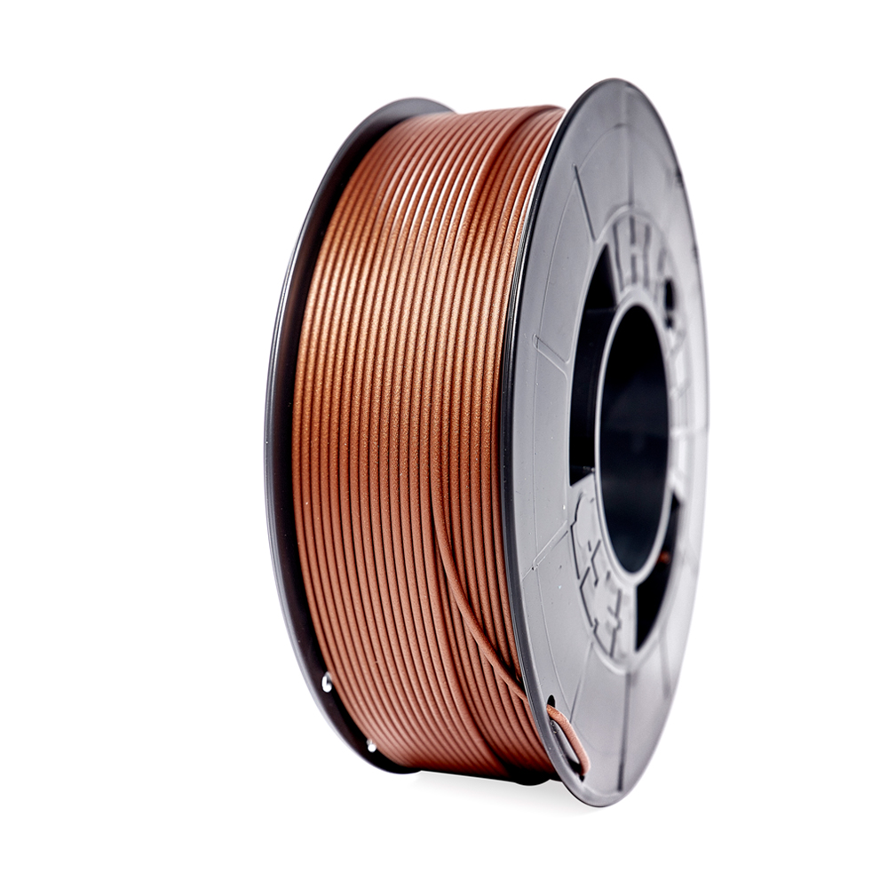 Filamento de Impressão 3D em PLA 1,75mm Bobina 1Kg Castanho