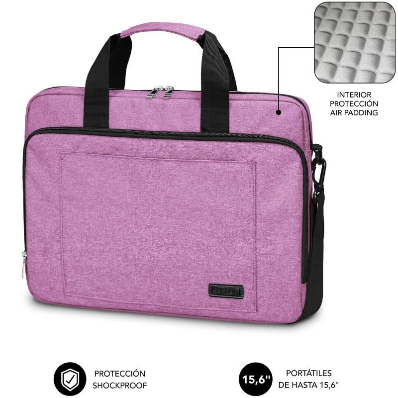 Mala Portátil 15.6" Subblim Air Padding Rosa