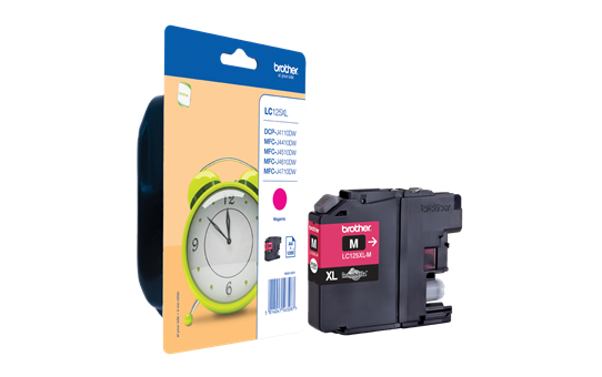 Tinteiro Brother Original LC125 XL Magenta (LC125XLMBP)