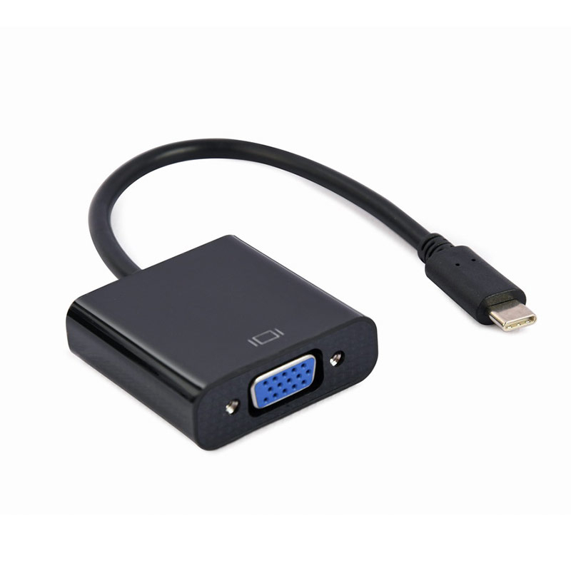 Adaptador Gembird USB-C para VGA 15cm