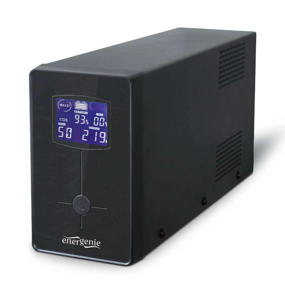 UPS Gembird USB e Ecrã LCD 1200 VA