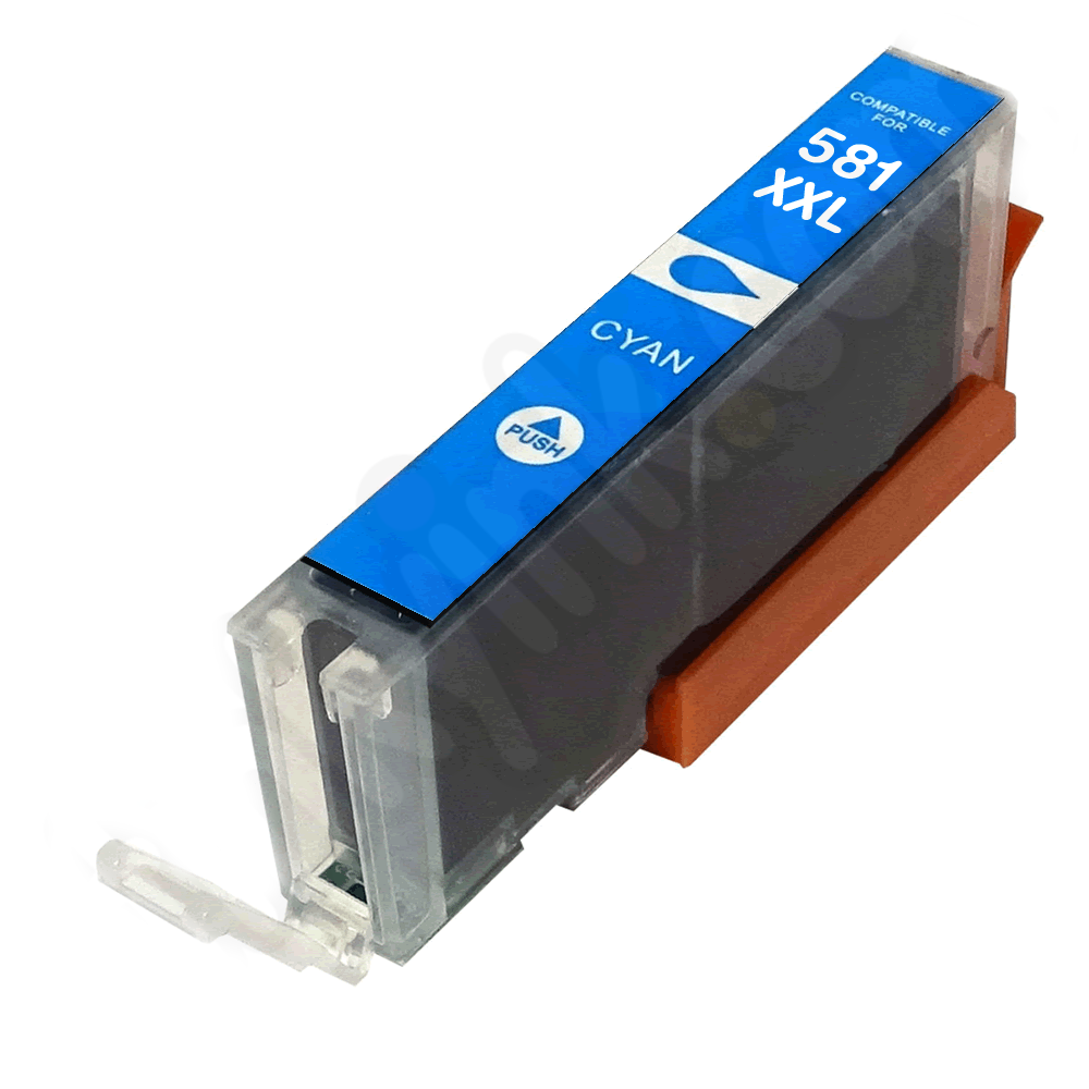Tinteiro Canon Compatível CLI-581C XXL Azul