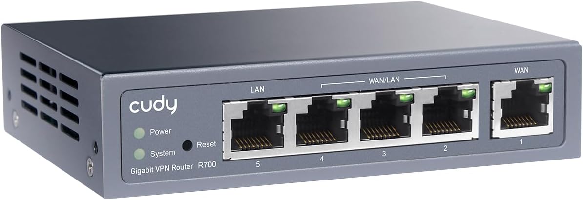 Router Cudy R700 VPN WiFi AC1200